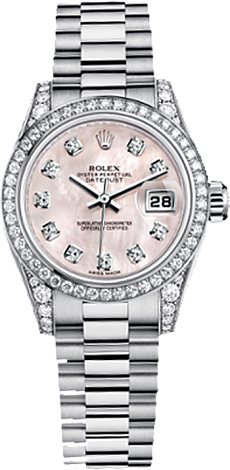 Rolex Архив Rolex Lady 26 mm White gold 179159-0012