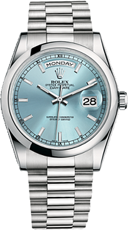 Rolex Day-Date 36mm Platinum 118206-0040