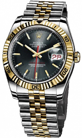 Rolex Архив Rolex Turn-O-Graph 36mm Steel and Yellow Gold 116263 Slate Rolex Архив Rolex Turn-O-Graph 36mm Steel and Yellow Gold 116263 Slate