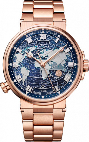 Breguet Marine Hora Mundi 5557BR/YS/RW0