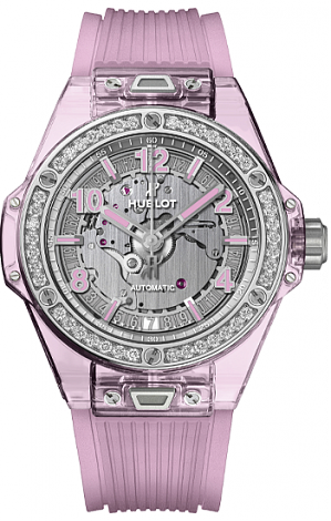 Hublot Big Bang One Click 39 MM One Click Pink Sapphire Diamonds 465.JP.4802.RT.1204