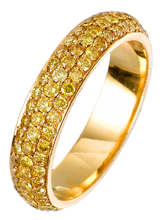Jacob & Co. Jewelry Bridal Melange Yellow Gold Band 90813427