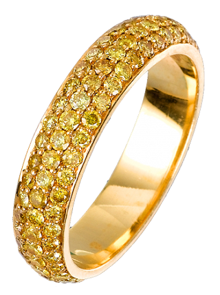 Jacob & Co. Jewelry Bridal Melange Yellow Gold Band 90813427 Jacob & Co. Jewelry Bridal Melange Yellow Gold Band 90813427