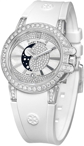 Harry Winston Ocean Collection Lady Moon Phase 400/UQMP36WC.MDO/D3.1 Harry Winston Ocean Collection Lady Moon Phase 400/UQMP36WC.MDO/D3.1
