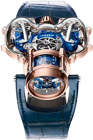 MB&F HM HM9-SV RG / Blue 91.SRL.BU