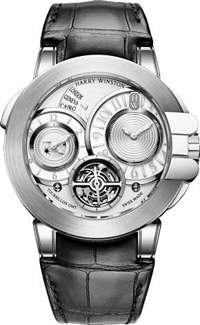 Harry Winston Архив Harry Winston Tourbillon GMT OCEATG45WW006