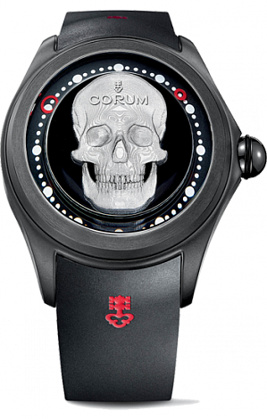 Corum Bubble Big Bubble Magical 52 3D Skull L390-03337-390.101.95-0371 SK01 Corum Bubble Big Bubble Magical 52 3D Skull L390-03337-390.101.95-0371 SK01