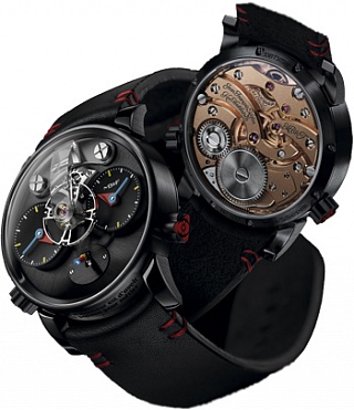 MB&F Legacy Machines LM 1 Silberstein Black 53.BTL.B