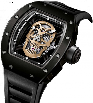 Richard Mille Архив Richard Mille Tourbillon Skull Nano-Ceramic RM 52-01 Skull Tourbillon