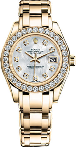 Rolex Datejust Special Edition Lady Pearlmaster 29 mm Yellow Gold 80298-0070