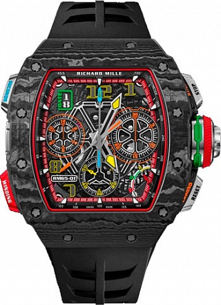 Richard Mille Men's Collection Automatic Split Seconds Chronograph RM 65-01 Richard Mille Men's Collection Automatic Split Seconds Chronograph RM 65-01