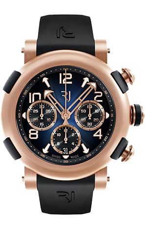 Romain Jerome ARRAW Chronograph 45 Gold Blue 1M45C.OOOR.3518.RB Romain Jerome ARRAW Chronograph 45 Gold Blue 1M45C.OOOR.3518.RB