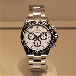 Cosmograph Chronograph Cerachrom Bezel Dial White 04