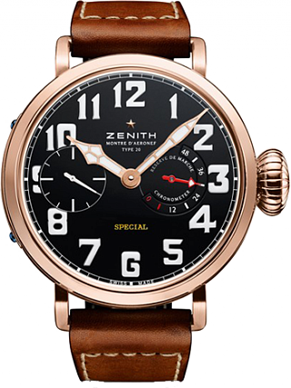 Zenith Архив Zenith MONTRE D’AERONEF TYPE 20 ROSE GOLD 18.2420.5011/21.C723