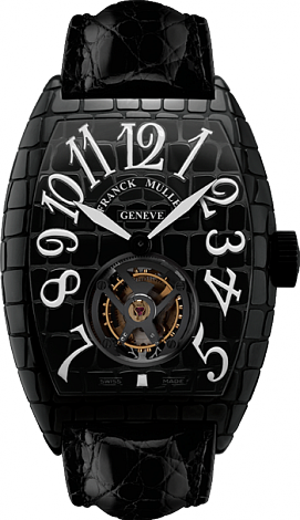 Franck Muller Croco Tourbillon White Gold 8880 T BLK CRO OG