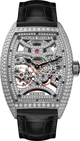 Franck Muller 7 Days Power Reserve Skeleton 8880 B S6 SQT D MVT D OG