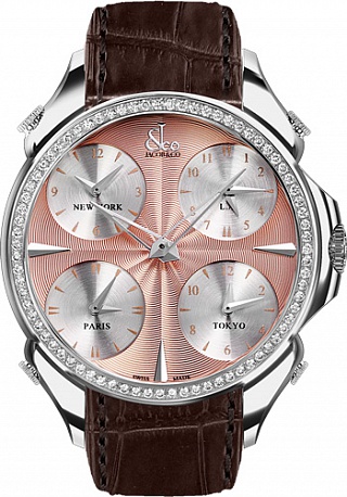 Jacob & Co. Watches Gents Collection Palatial Five Time Zone PZ500.11.RO.NP.A Jacob & Co. Watches Gents Collection Palatial Five Time Zone PZ500.11.RO.NP.A