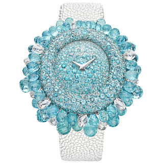 White gold tourmalines paraiba apatites diamonds 01