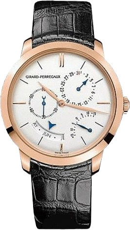 Girard-Perregaux 1966 Girard-Perregaux 1966 Annual Calendar Equation of Time 49538-52-131-BK6A Girard-Perregaux 1966 Girard-Perregaux 1966 Annual Calendar Equation of Time 49538-52-131-BK6A