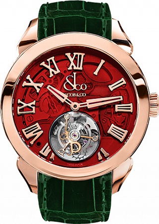 Jacob & Co. Watches Grand Complication Masterpieces PALATIAL FLYING TOURBILLON HOURS & MINUTES PT520.40.NS.QR.A