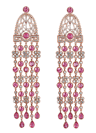 Jacob & Co. Jewelry Fine Jewelry Jezebel Pink Sapphire Earrings 91328724