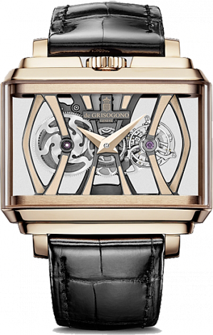 De Grisogono Watches New Retro Tourbillon Skeleton 44.00x51.00 N01-01 De Grisogono Watches New Retro Tourbillon Skeleton 44.00x51.00 N01-01