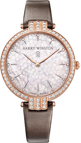 Harry Winston Premier Ladies 39mm in rose gold PRNQHM39RR001 Harry Winston Premier Ladies 39mm in rose gold PRNQHM39RR001