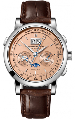 A. Lange & Sohne Datograph pink gold 740.056