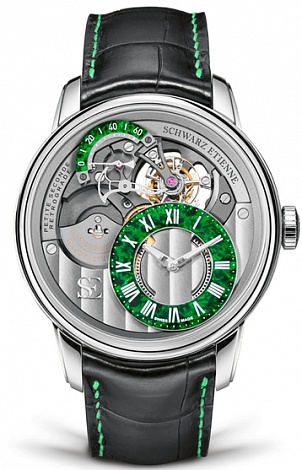 Schwarz Etienne  La Chaux-de-Fonds Tourbillon 44 mm  WCF22TSE06SS01AA