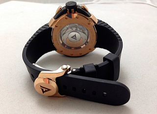 EVOS 8 Titanium Carbon Fiber Red Gold 02