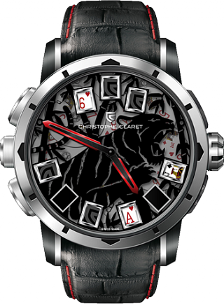 Christophe Claret 21 BLACKJACK BLACKJACK White Gold Titan - Tiger MTR.BLJ08.340-361