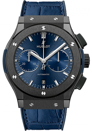 Hublot Classic Fusion Ceramic Blue Chronograph 45 mm 521.CM.7170.LR