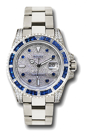 Rolex Архив Rolex Date PAVE Diamond Dial 116659SABR Rolex Архив Rolex Date PAVE Diamond Dial 116659SABR