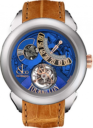 Jacob & Co. Watches Grand Complication Masterpieces PALATIAL FLYING TOURBILLON JUMPING HOURS PT510.24.NS.QB.A