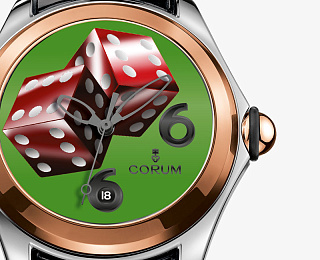 Bubble Dice 47 mm rose gold bezel 01