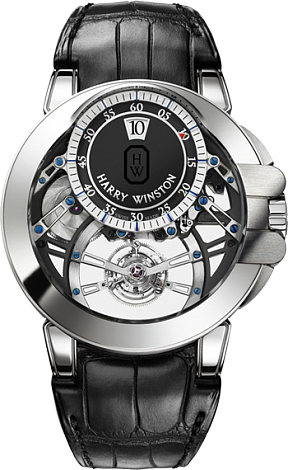 Harry Winston Ocean Collection Tourbillon Jumping Hour OCEMTD45WW005 Harry Winston Ocean Collection Tourbillon Jumping Hour OCEMTD45WW005