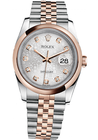 Rolex Архив Rolex 36 mm Steel and Everose Gold 116201-0061 Rolex Архив Rolex 36 mm Steel and Everose Gold 116201-0061