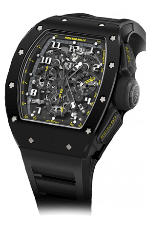 Richard Mille RM 011 Black Ceramic Yellow Flash 511.46BK.91-1