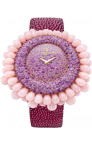 De Grisogono Watches Grappoli Pink gold dark pink sapphires opals GRAPPOLI S09