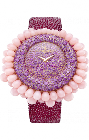 De Grisogono Watches Grappoli Pink gold dark pink sapphires opals GRAPPOLI S09 De Grisogono Watches Grappoli Pink gold dark pink sapphires opals GRAPPOLI S09