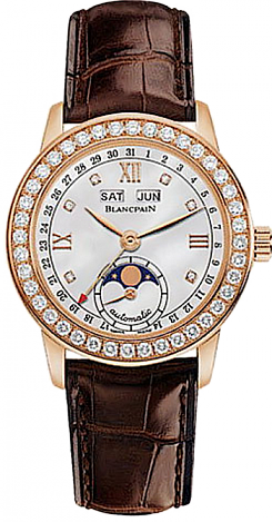 Blancpain Leman Moon Phase Complete Calendar 2360-2991A-55B Blancpain Leman Moon Phase Complete Calendar 2360-2991A-55B