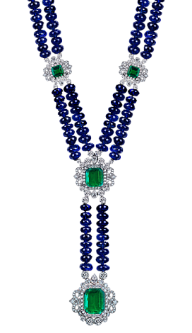 Jacob & Co. Jewelry Magnificent Gems Sapphire Bead Necklace 91226057