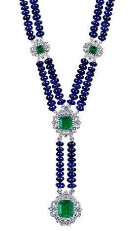 Jacob & Co. Jewelry Magnificent Gems Sapphire Bead Necklace 91226057 Jacob & Co. Jewelry Magnificent Gems Sapphire Bead Necklace 91226057