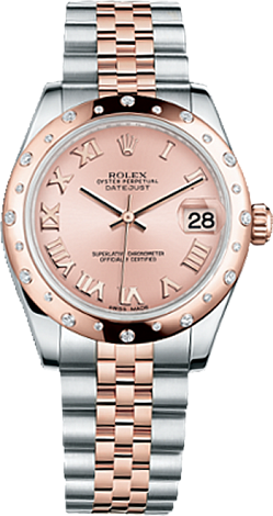 Rolex Архив Rolex Lady 31mm Steel and Everose Gold 178341-0003