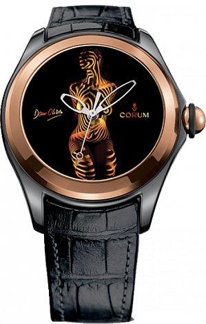 Corum Bubble Heritage Bubble Dani Olivier rose gold bezel L082/03019 - 082.310.93/0061 D001