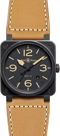 Bell & Ross Aviation Heritage BR 03-92 Heritage Bell & Ross Aviation Heritage BR 03-92 Heritage