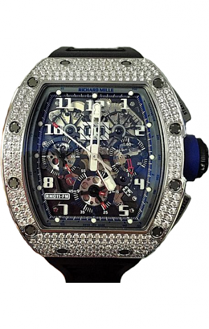 Richard Mille RM 011 WG Medium set Diamonds 511.061.91