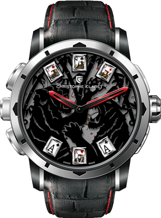 Christophe Claret BACCARA BACCARA Platina Titan - Tiger MTR.BCR09.080-089