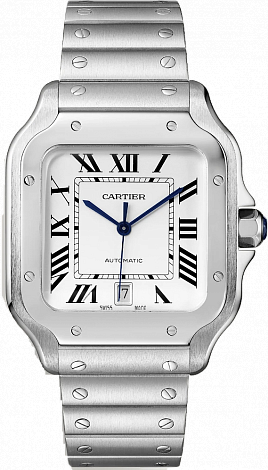 Cartier Santos de Cartier large model,mechanical, Steel,39.8 mm WSSA0018