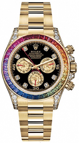 Rolex Архив Rolex Cosmograph 40mm Yellow Gold 116598 RBOW Rolex Архив Rolex Cosmograph 40mm Yellow Gold 116598 RBOW